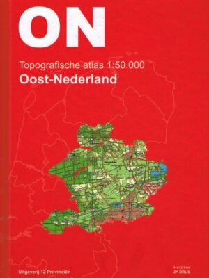Topografische atlas Oost-Nederland 1:50.000