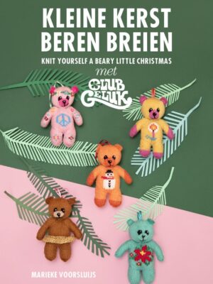 Kleine kerstberen breien met club geluk